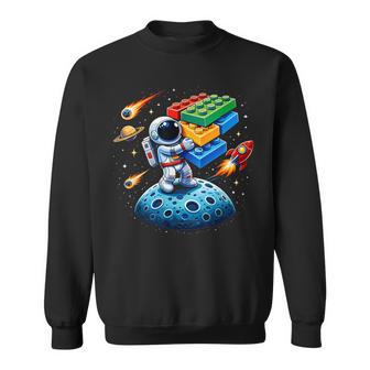 Master Builder Space Astronaut Cadet Building Bricks Boys Sweatshirt | Seseable UK