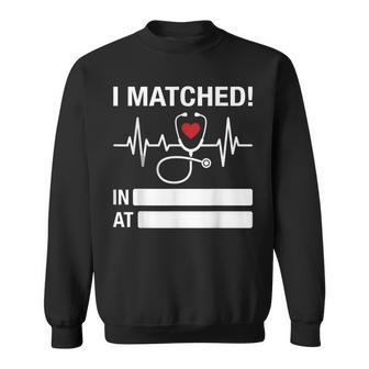 Match Day 2026 Doctor Medical School Residency I Matched Med Sweatshirt - Thegiftio UK