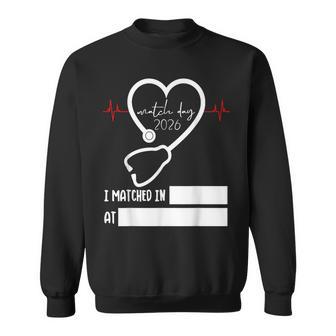 Match Day 2026 Future Doctor Physician Residency Fill In Sweatshirt - Thegiftio UK