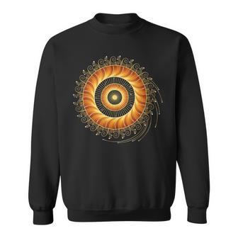Mathematics Spiral Sacred Geometry Fibonacci Mandala Tank Top Sweatshirt Unisex | Mazezy