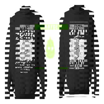 Maybe Zucchini Doesn't Like You Either Vegan Vegetarian Tank Top Sweatshirt Unisex | Mazezy