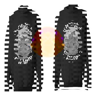 Meditating Sloth Yoga Zen Animal Humor Sweatshirt Unisex | Mazezy