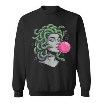 Medusa Bubble Gum Sweatshirt | Mazezy