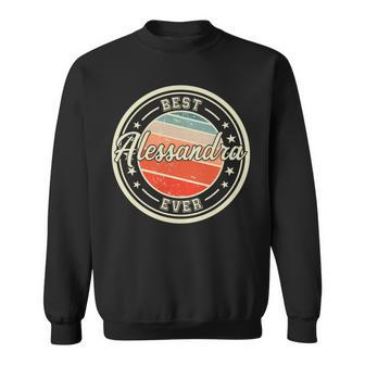 Mejor Alessandraiempre Dicho Divertido Nombre Alessandra Manga Larga Camisa de entrenamiento - Regaloses