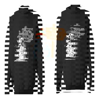 Melting Down Over 6-7 67 Christmas Snowman Six Seven Sweatshirt - Thegiftio