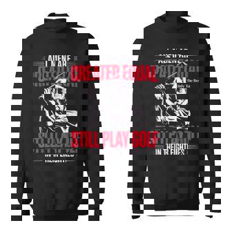 All Men Are Created Equal Only The Best Still Play Golf 80s Sweatshirt Unisex | Mazezy