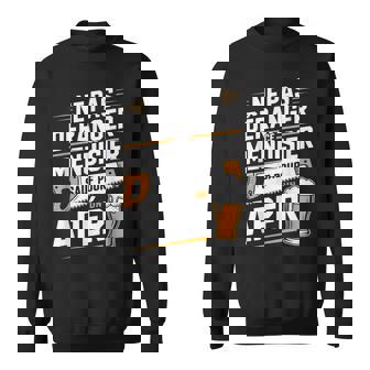 Menuisier Apéro Homme Humour Cadeau Menuiserie Drôle Bière Sweater e - Cadeauxyz