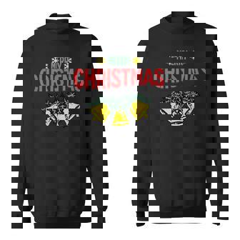 Merry Christmas Celebrate The Season In Style Jingle Bells Sweatshirt | Seseable CA