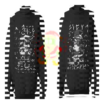 Merry Picklemas Christmas 2025 Santa Elf Pickle Loverm Sweatshirt | Seseable CA