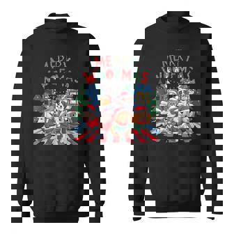 Merry Woofmas Cute Dogs Xmas Parade Caroling Christmas Sweatshirt | Mazezy