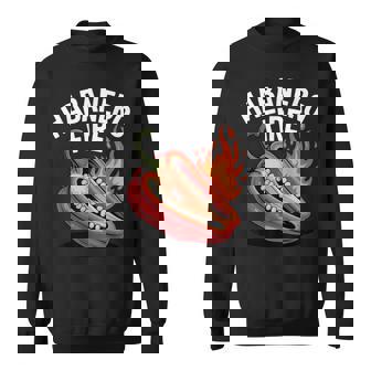 Mexican Hot Sauce Hot Pepper Sauce Habanero Hot Sauce Sweatshirt Unisex | Mazezy