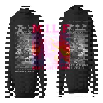 MILF Man I Love Felons Trump Pink 2024 Election Tank Top Sweatshirt - Monsterry