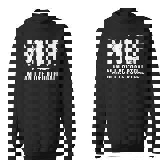 Milf Man I Love Football Milf Adult Humor Tank Top Sweatshirt - Monsterry