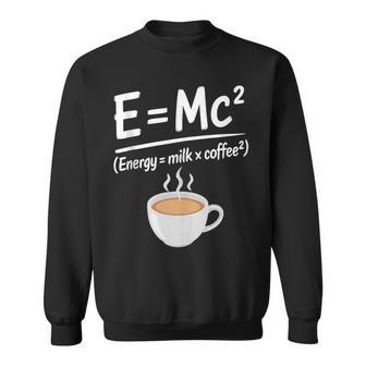 Milk Coffee Physics Math Meme Morning Caffeine Tank Top Sweatshirt Unisex | Mazezy