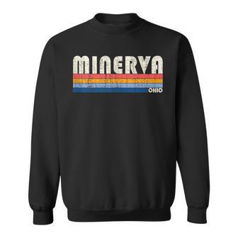 Minerva Estilo Retro De Los Años 70 Y 80 In Mangas Camisa de entrenamiento - Regaloses