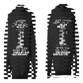 Mini Schnauzer Dog Arooo Miniature Schnauzer Sweatshirt - Thegiftio