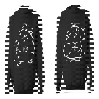 Minimalist One-Line Guinea Pig Art T-Shirt Sweatshirt - Monsterry