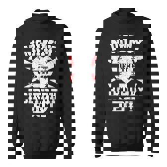 Mommy Of The Birthday Boy Baseball Birthday Matching Family Sweatshirt | Seseable FR