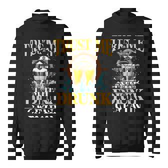 Motor Boating I'm The Drunk Motor Boat Captain Sweatshirt Unisex | Mazezy