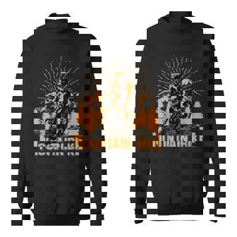 Moutain Bikee Amazing Moutain Biker Riding Bicycle Sweatshirt Unisex | Mazezy