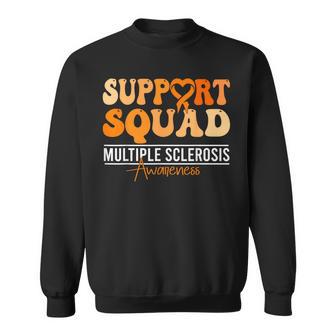 Multiple Sclerosis Awareness Orange Ms Awareness Support Sweatshirt - Monsterry