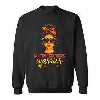 Multiple Sclerosis Warrior Awareness Support Sweatshirt | Mazezy