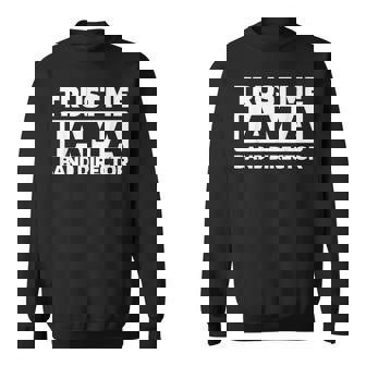 Music Ensemble Instrumental Conductor Band Director Sweatshirt Unisex | Mazezy