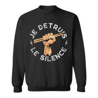 Musicien Batteur Baguette De Batterie Drôle Cadeau Musicien Sweater e - Cadeauxyz