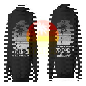 Myrtle Beach South Carolina Vintage Sunset Surfer Retro Sweatshirt Unisex | Mazezy