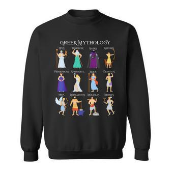 Mythologie Grecque Dieux Et Déesses Grèce Littérature Ancienne Sweater e - Cadeauxyz