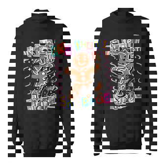 And Then I Just Snapped Broken Gingerbread Man Christmas Sweatshirt | Seseable CA