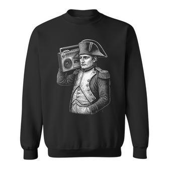 Napoleon Boombox Retro Música Historia Humorintage Regalo Camisa de entrenamiento - Regaloses