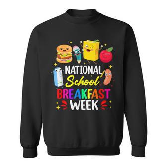 National School Breakfast Week 2026 Breakfast Lovers Sweatshirt - Thegiftio UK
