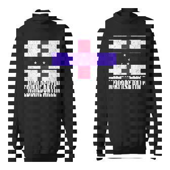 Nederlandse Antillen Flag Grunge Vintage Souvenir Sweatshirt Unisex | Mazezy