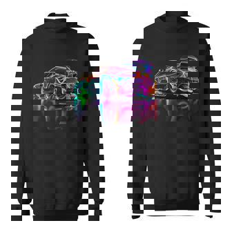 Neon Sports Car Sweatshirt - Thegiftio