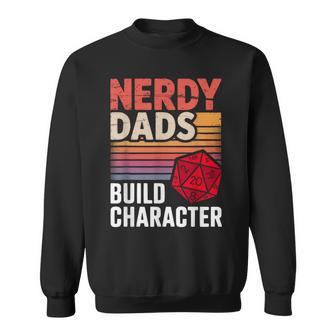 Nerdy Dad Role Playing Gamer RPG Master D20 RPG Gamer Sweatshirt Unisex | Mazezy