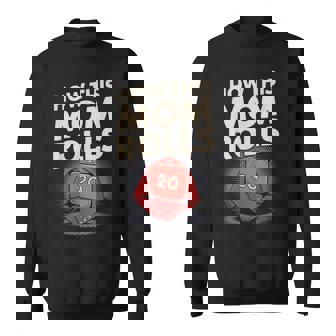 Nerdy Mom Role Playing Gamer RPG Master D20 RPG Gamer Sweatshirt Unisex | Mazezy