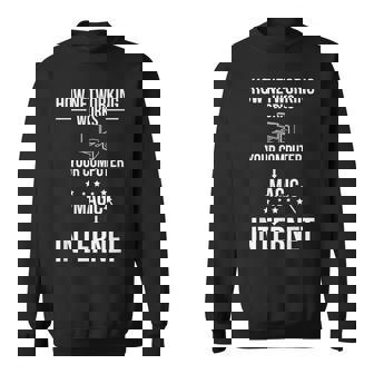 Networking Network Engineer Network Engineering Sweatshirt Unisex | Mazezy