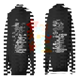 New York Parade Day Thanksgiving Santa Taxi Sweatshirt - Thegiftio