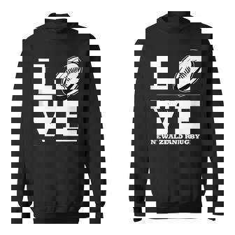 New Zealand Rugby Love With Fern Tank Top Sweatshirt Unisex | Mazezy