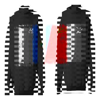 Nicaragua Soviet Union Flag Nicaraguan CCCP Heritage Sweatshirt Unisex | Mazezy