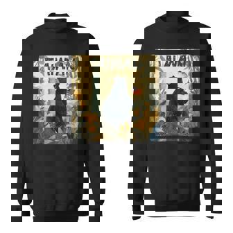 Nice Bear In Nature In Taiwan Style With Flag Costume Sweatshirt Unisex | Mazezy