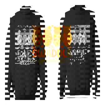 NICU Mother Baby Nurse Fall Thanksgiving Swaddle Specialist Sweatshirt Unisex | Mazezy