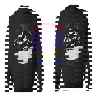 Night Peaks Cycling Journey Explore Conquer Adventure Sweatshirt Unisex | Mazezy