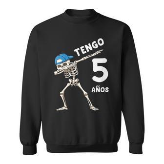 Niños 5 Cumpleaños Dabbing Esqueleto Regalo De Cinco Años Niños Camisa de entrenamiento - Regaloses