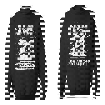 Nivel 21 Completo 21 Aniversario De Boda 21 Años Camisa de entrenamiento - Regaloses