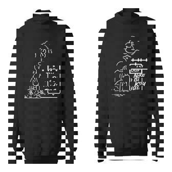 No Bike Riding Today Stick Figure Cycling Sweatshirt Unisex | Mazezy