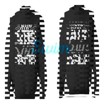 No Body Careswim Faster Fun Natador Natación Jugador Graphi Camisa de entrenamiento - Regaloses