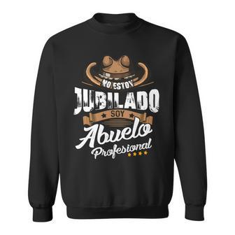 No Estoy Jubiladooy Abuelo Profesional Regalo Divertido Manga Larga Camisa de entrenamiento - Regaloses