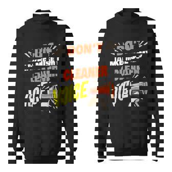 No Me Hagas Usar Mioz Más Limpia Divertido Limpiador Diciendo Camisa de entrenamiento - Regaloses